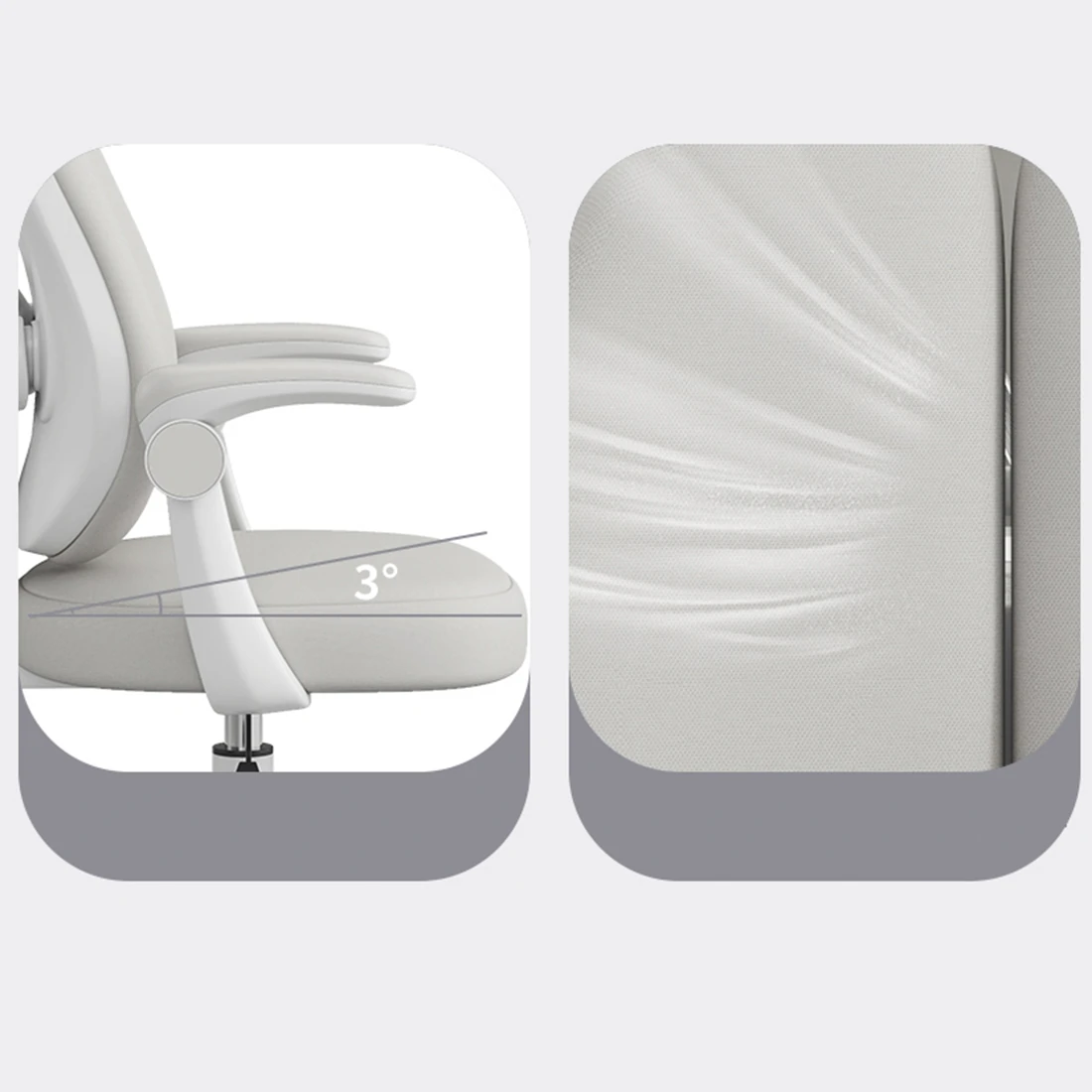 Puffy Çocuk Çalışma Sandalyesi Gri