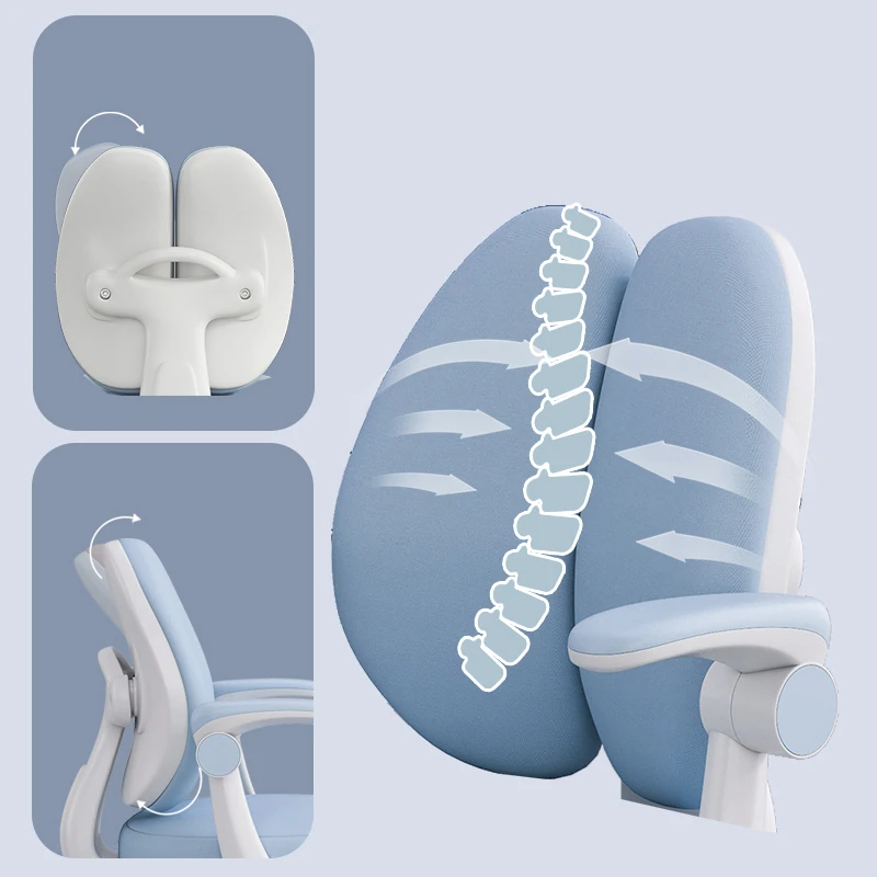 Puffy Çocuk Çalışma Sandalyesi Mavi