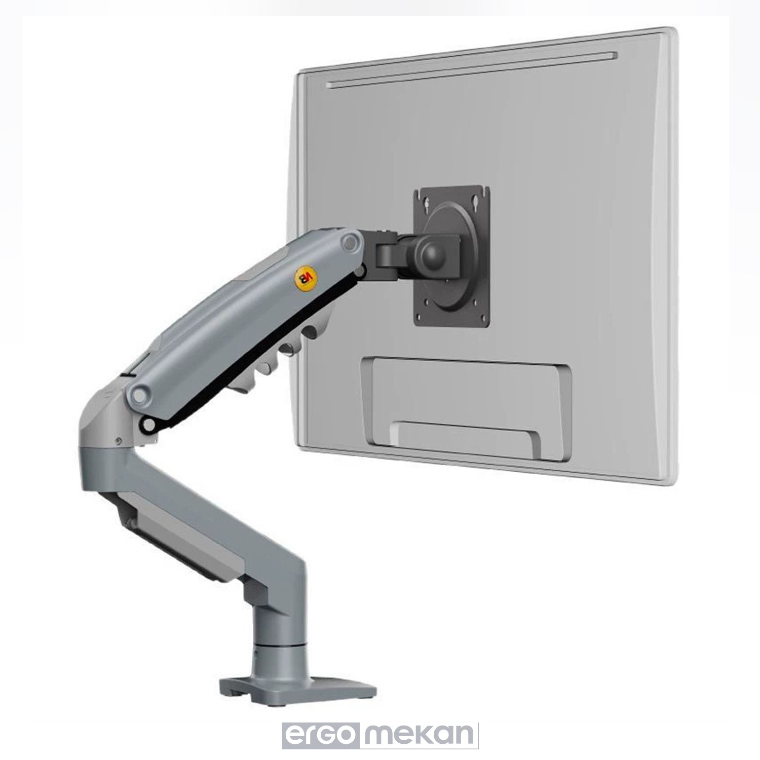 North Bayou NB F80 (2025 Yeni Model) Amortisörlü Tekli Monitör Standı Göl Mavisi (17-32 İNÇ)-(2-9 KG)