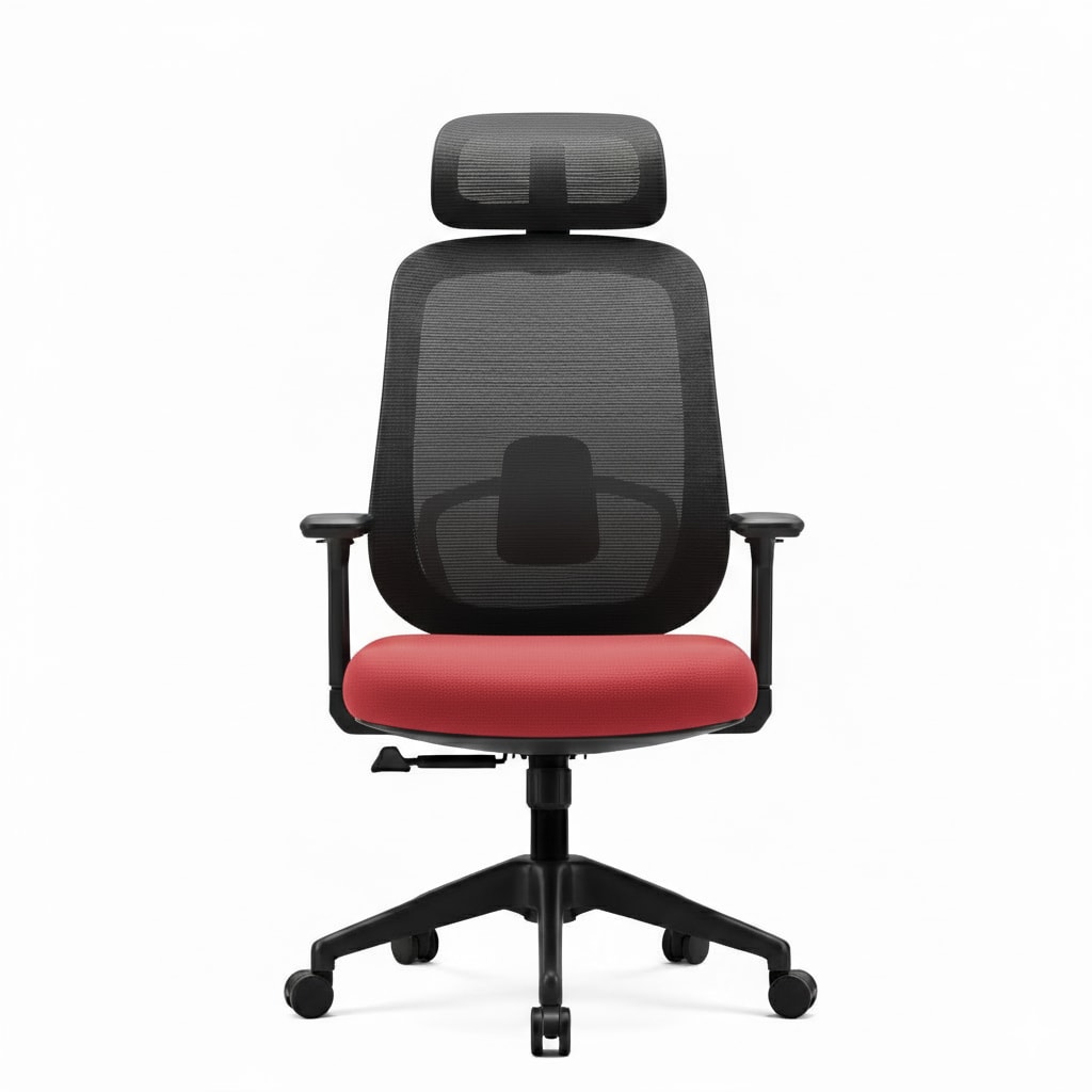 X100 Comfort Fileli Ofis ve Çalışma Sandalyesi Kırmızı