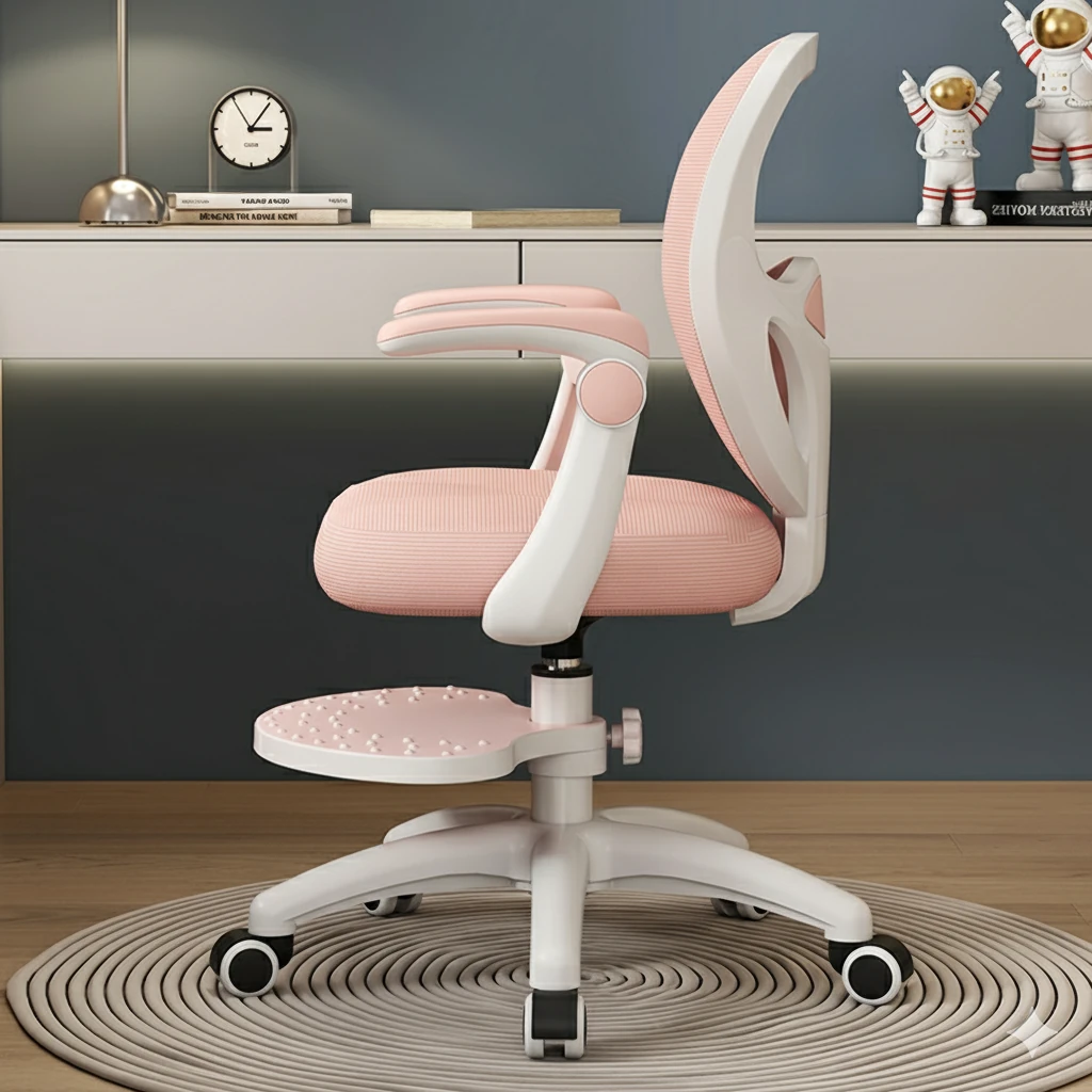 Buzzy Çocuk Çalışma Sandalyesi Pembe