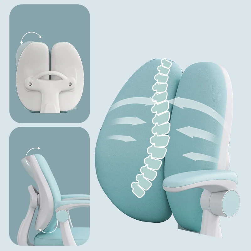 Puffy Çocuk Çalışma Sandalyesi Mavi