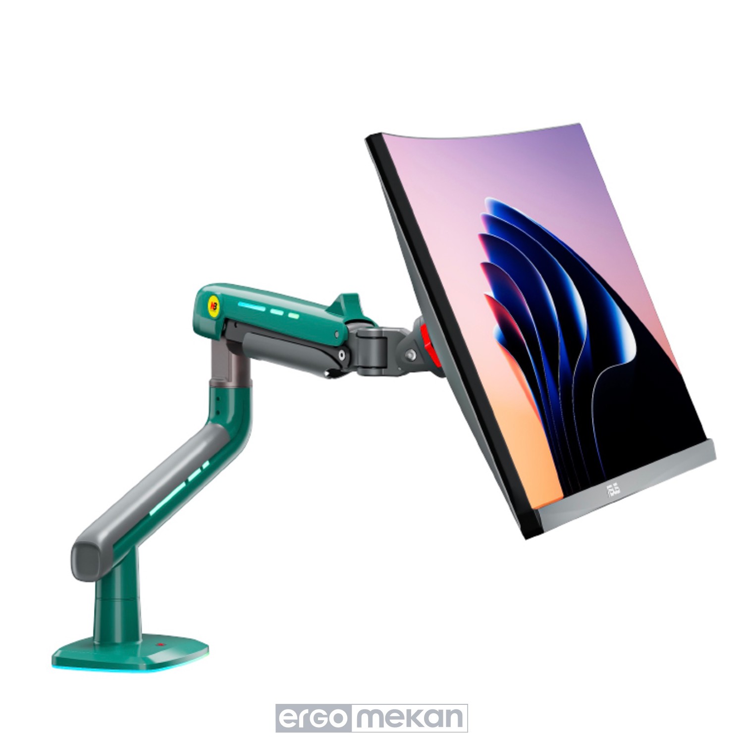 North Bayou NB K5 (2025 Yeni Model) Gaming RGB Monitör Standı (17-60 İnç)-(2-20 Kilo)