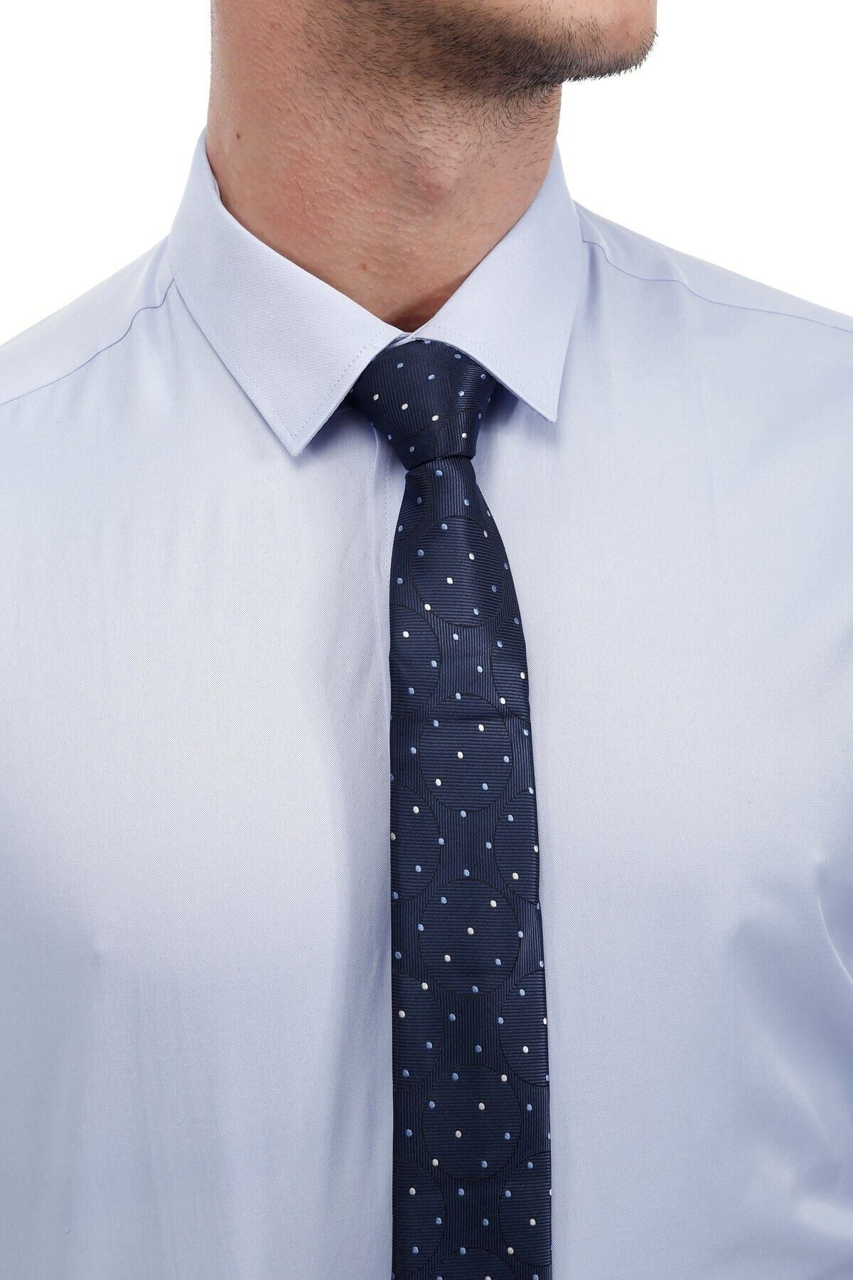 Açık Mavi Extra Slim Fit Gömlek