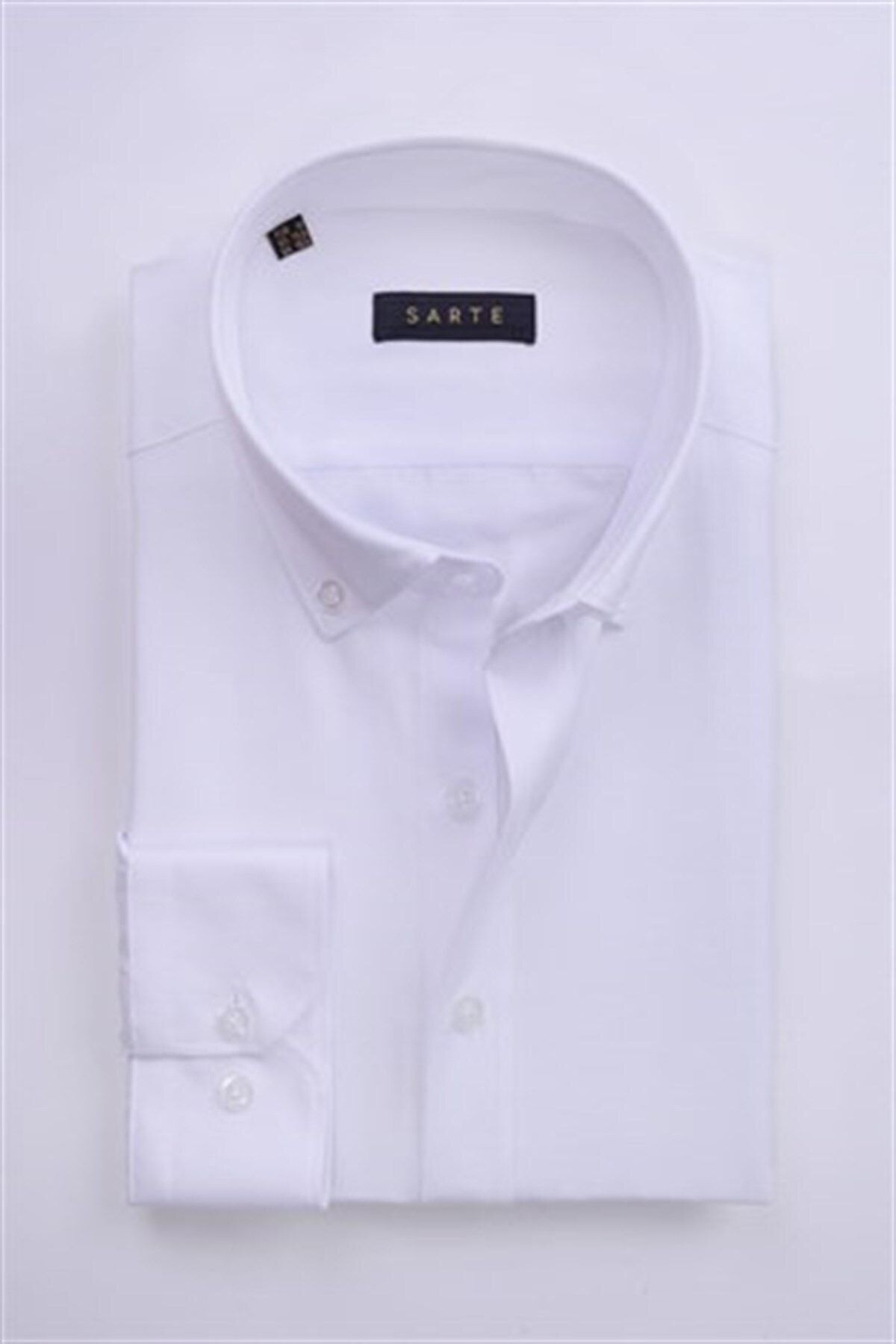 Beyaz Slim Fit Gömlek