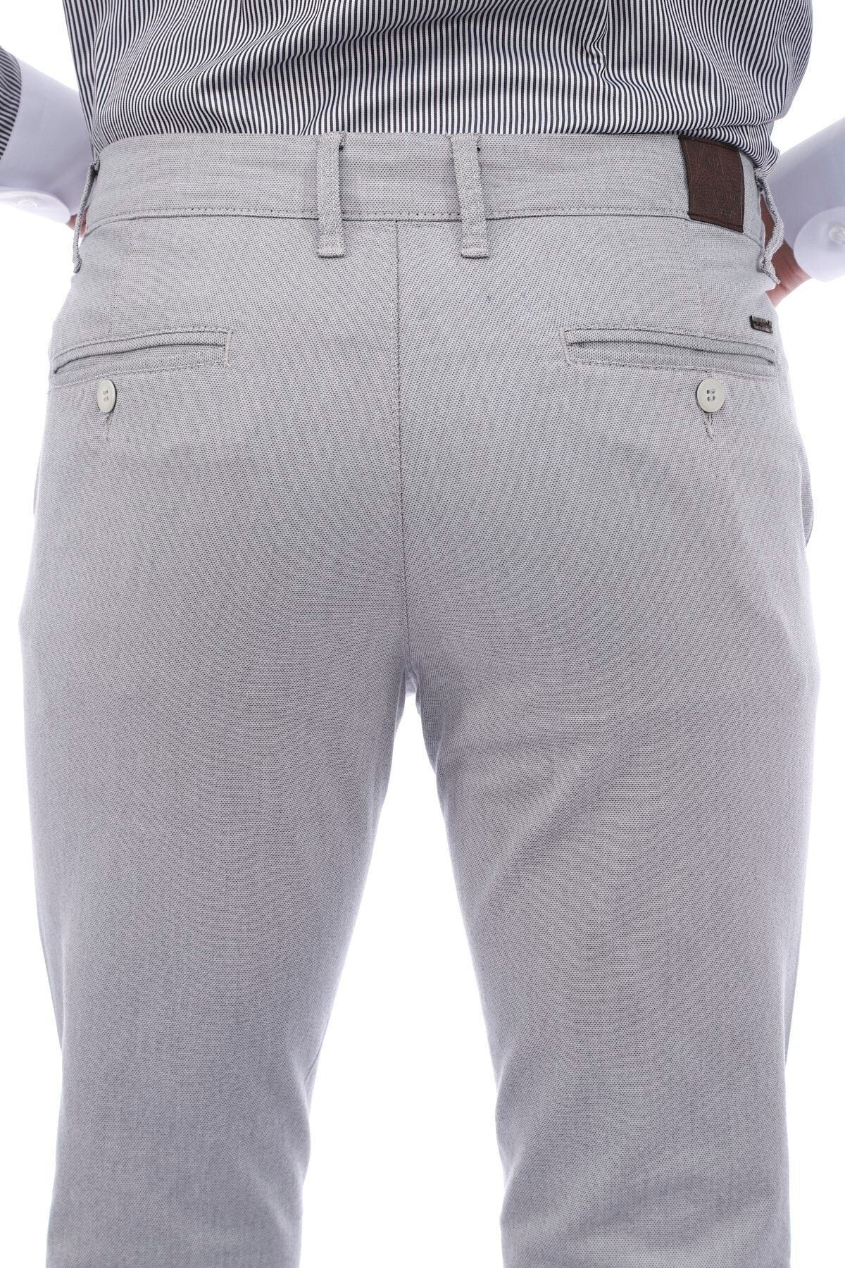 Açık Gri Chıno Regular Fit Pantolon