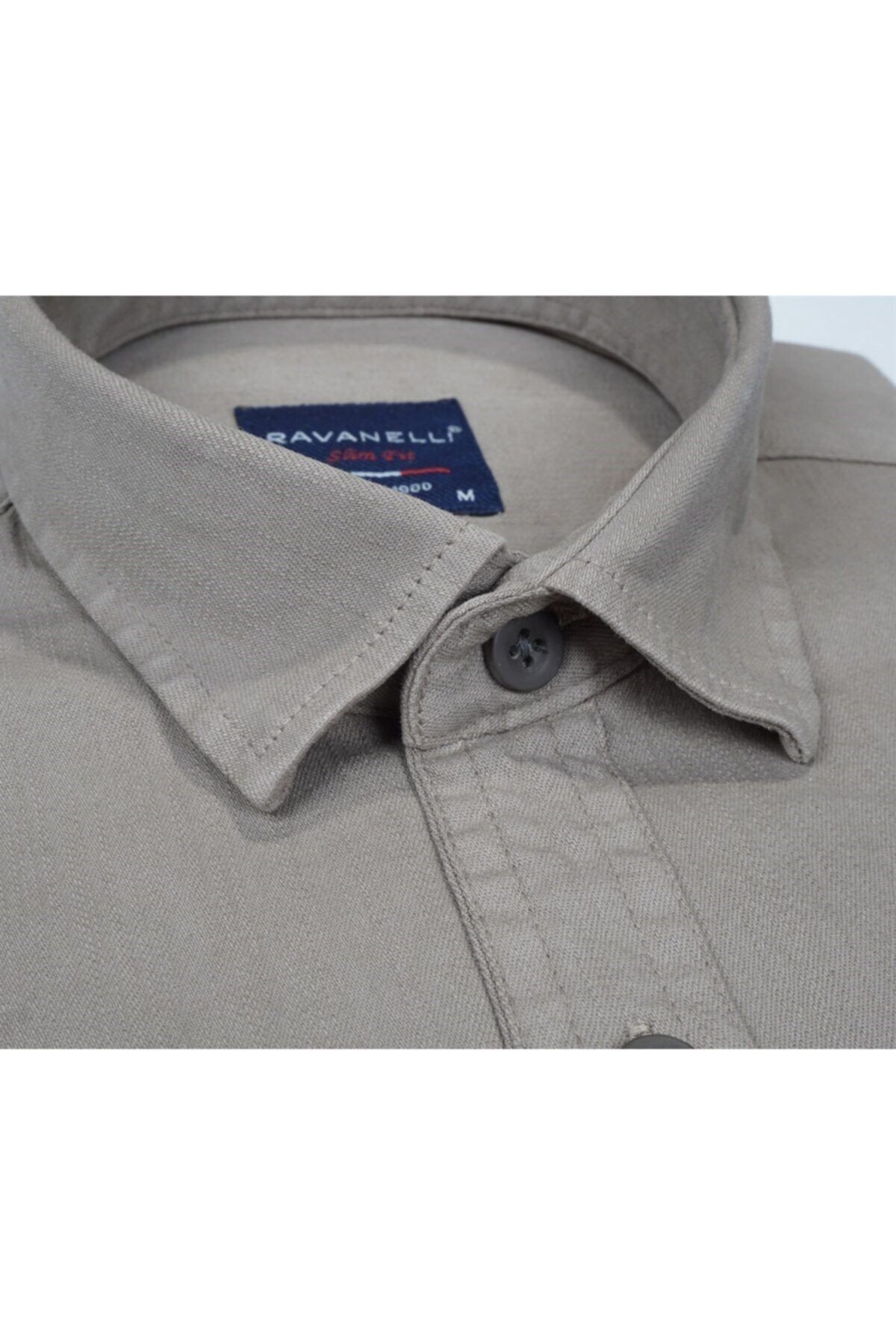 Extra Slim Fit Gabardin Çift Cep Erkek Gömlek