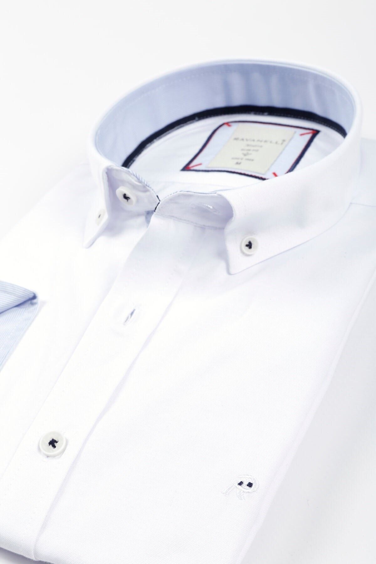 Beyaz Slim Fit Gömlek