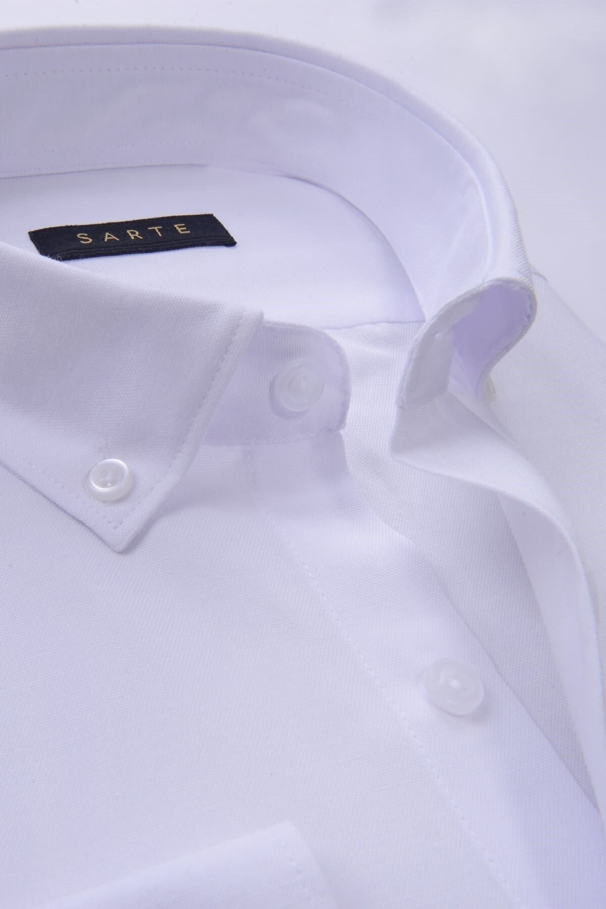 Beyaz Slim Fit Gömlek