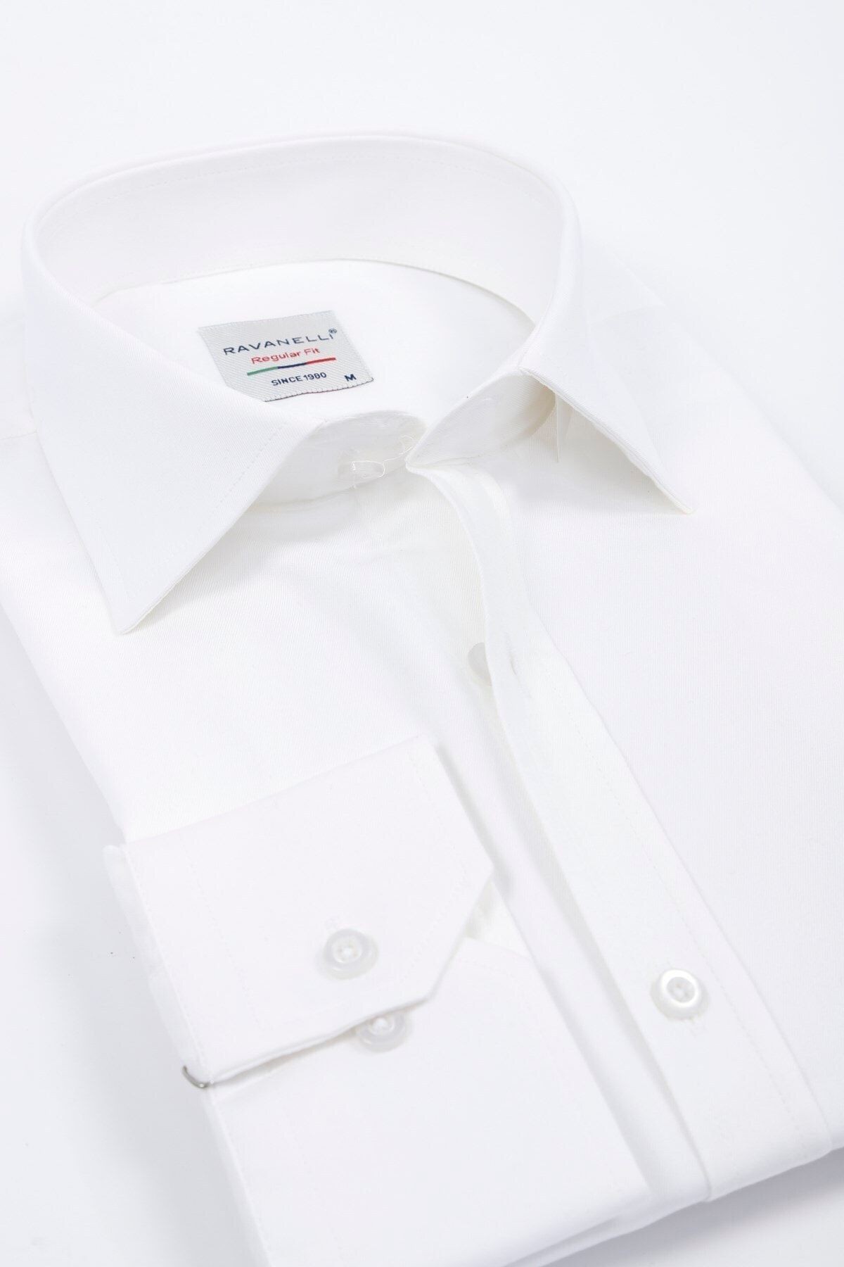 Beyaz Slim Fit Gömlek