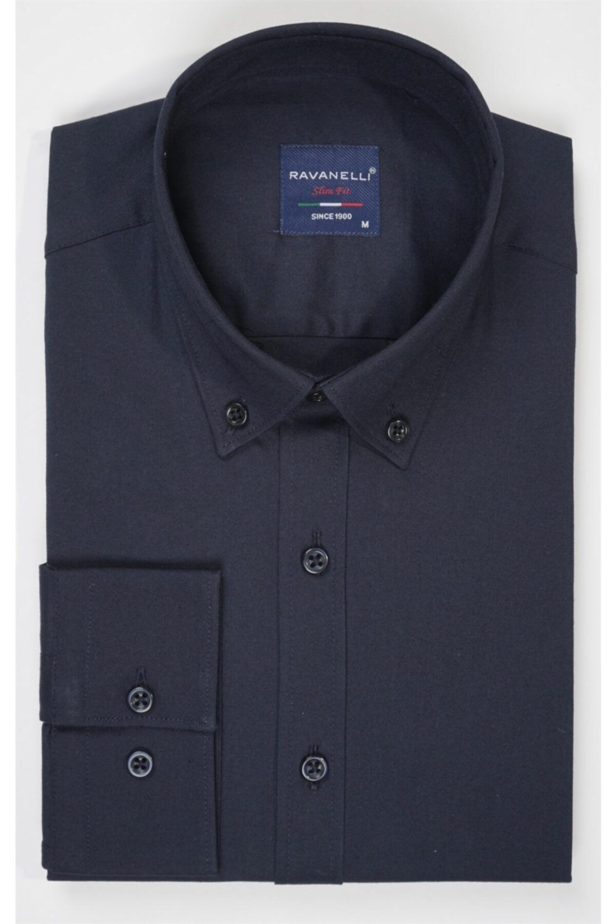 Extra Slim Fit Likralı Poplin Erkek Gömlek