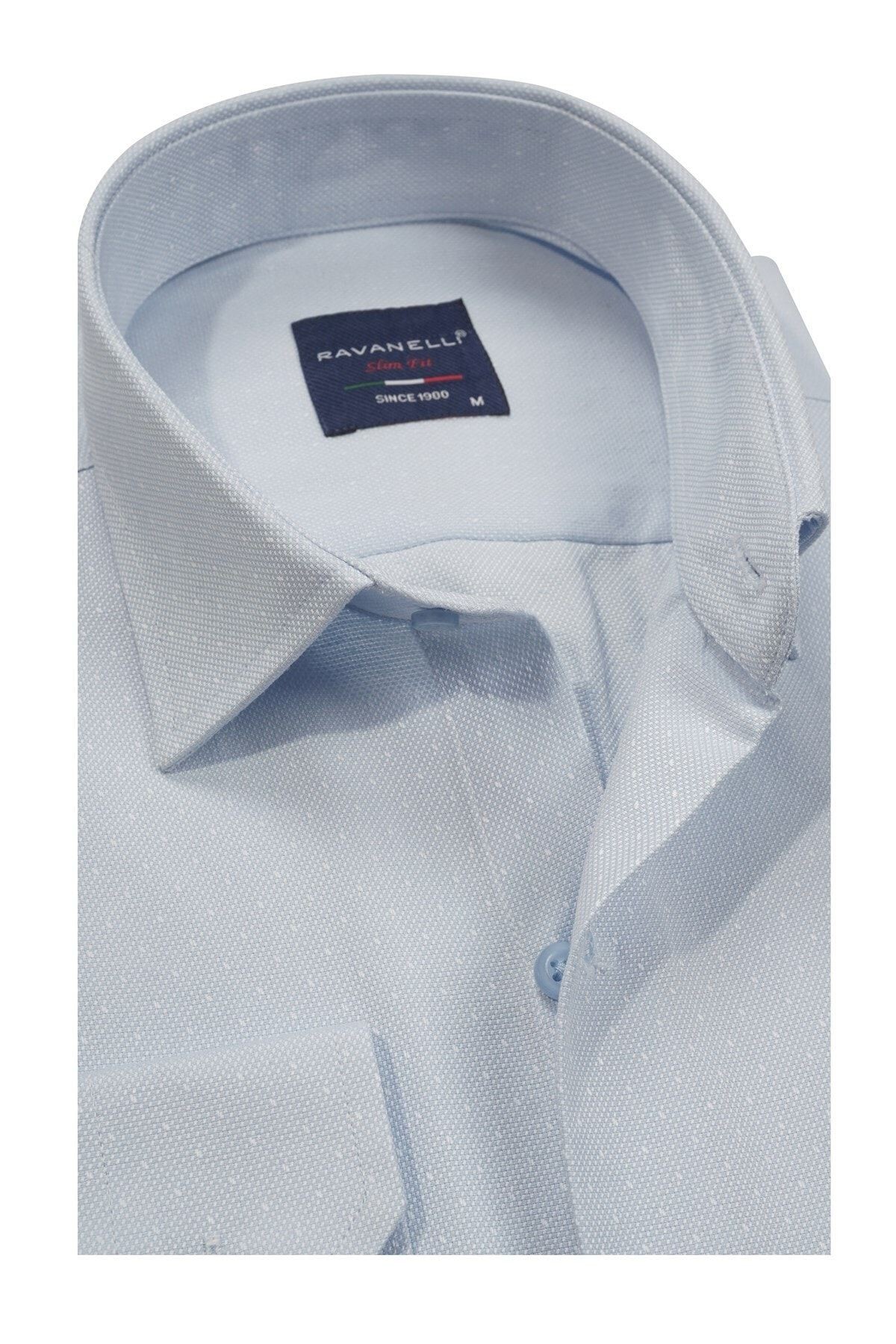Slim Fit Armürlü Erkek Gömlek