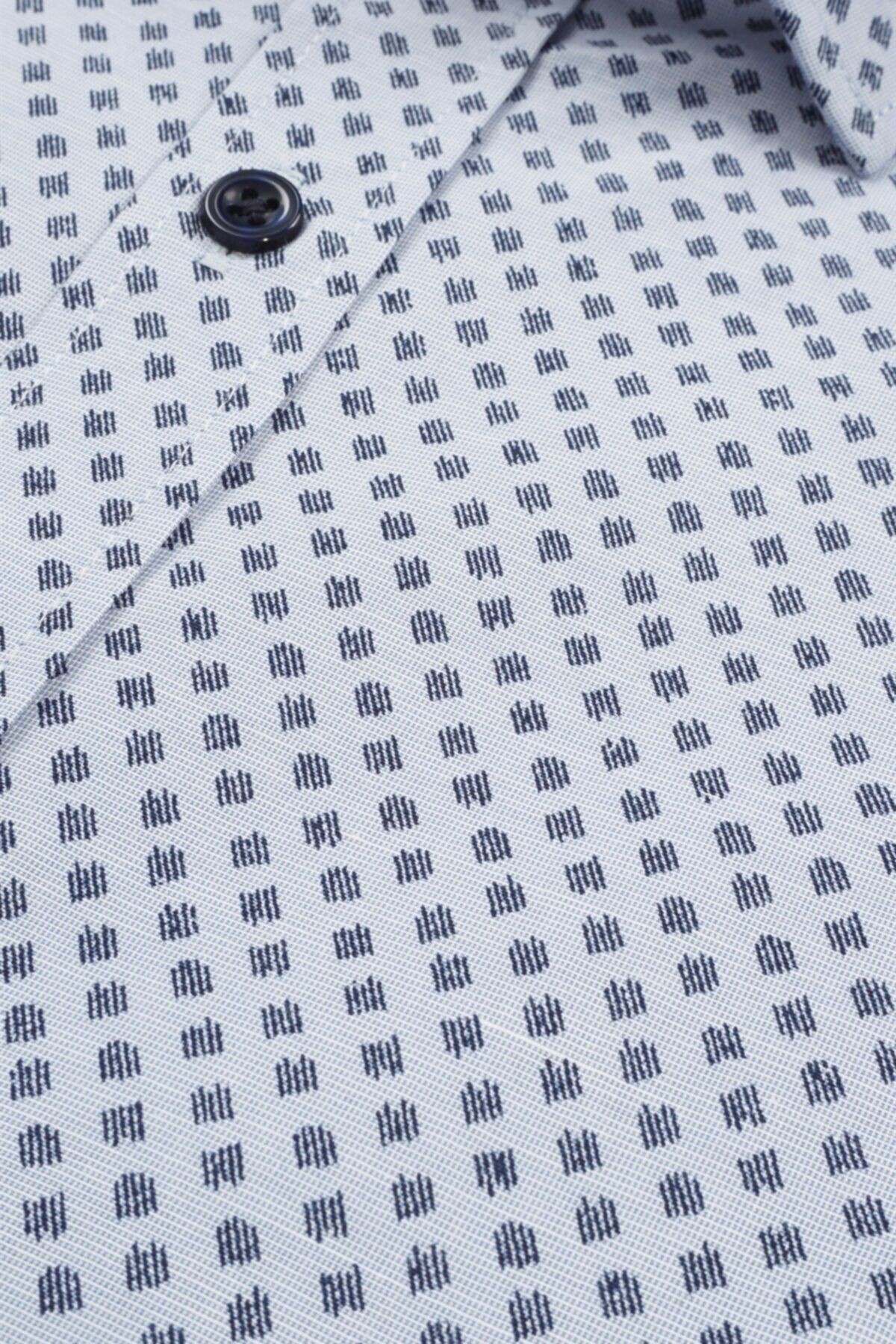 Erkek Slim Fit Baskılı Gömlek