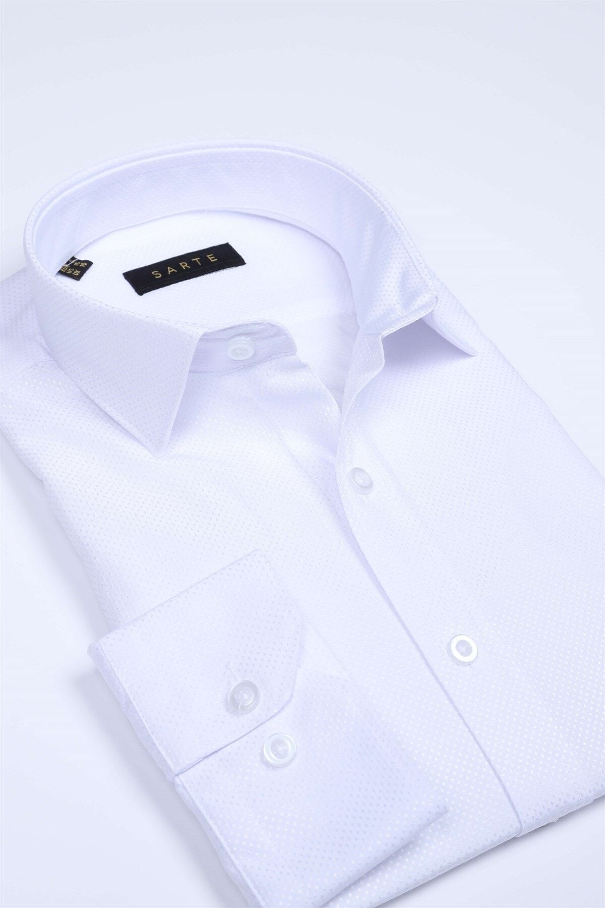 Beyaz Slim Fit Gömlek
