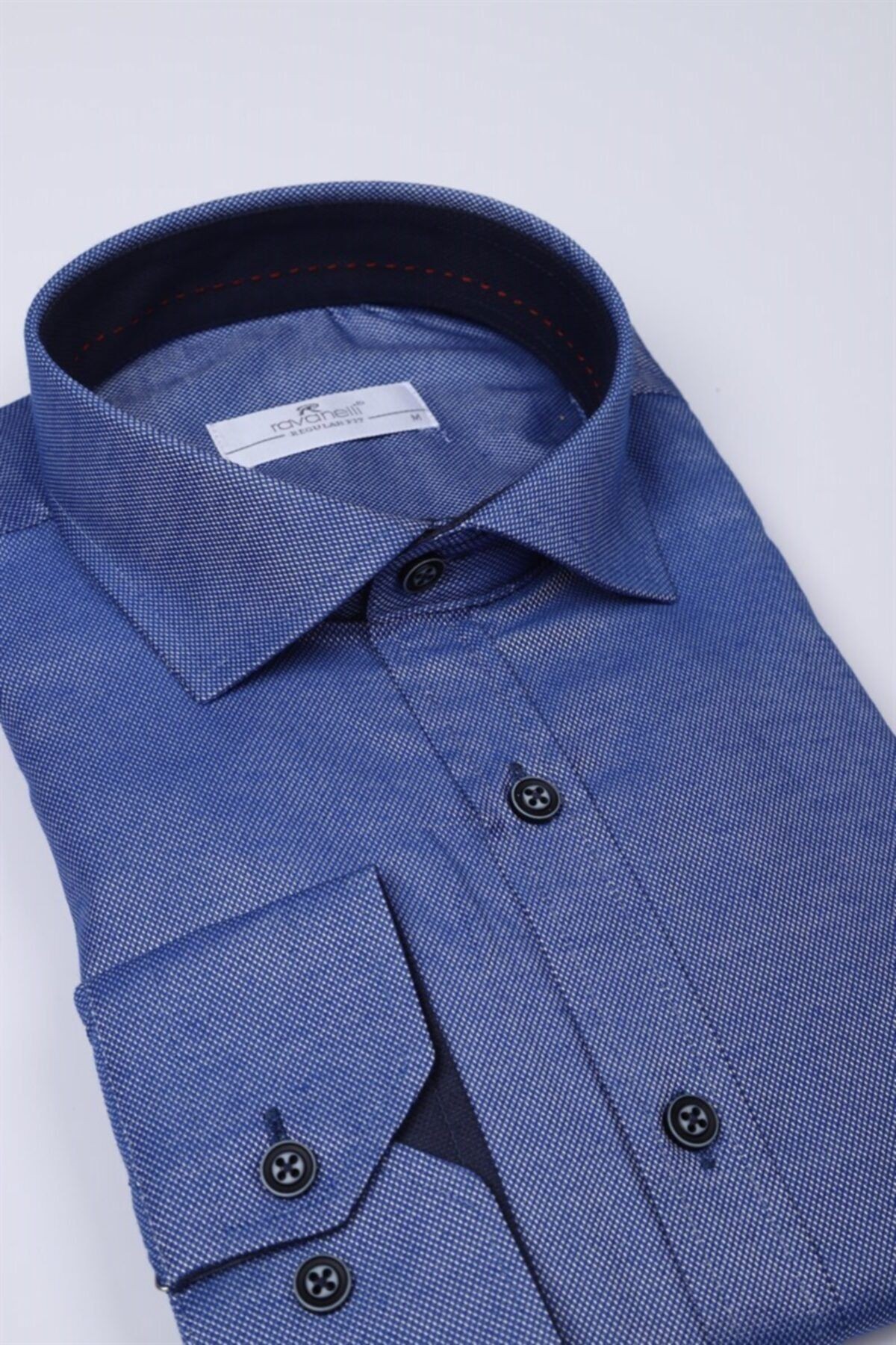 Mavi Oksford Slim Fit Gömlek