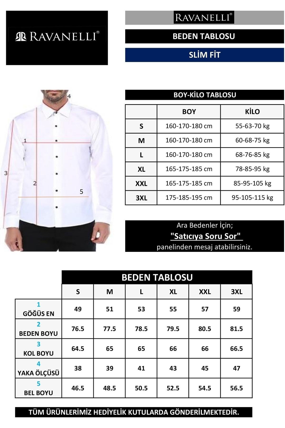 Beige Slimfit Hediye Kutulu Keten Yaka Düğmeli Uzun Kol Erkek Gömlek G318