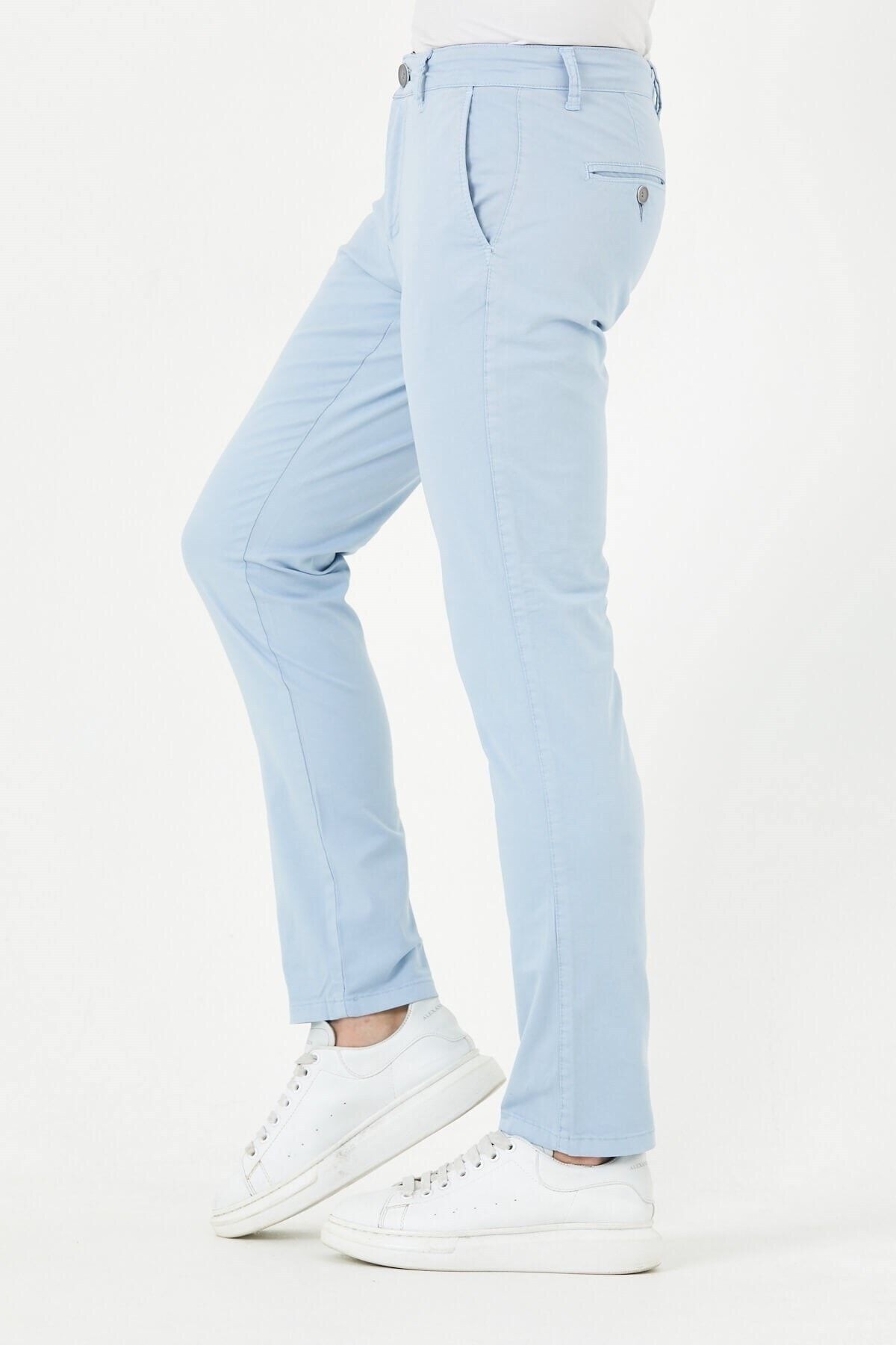 Mavi Gabardin Chıno Yan Cepli Keten Regular Fit Pantolon