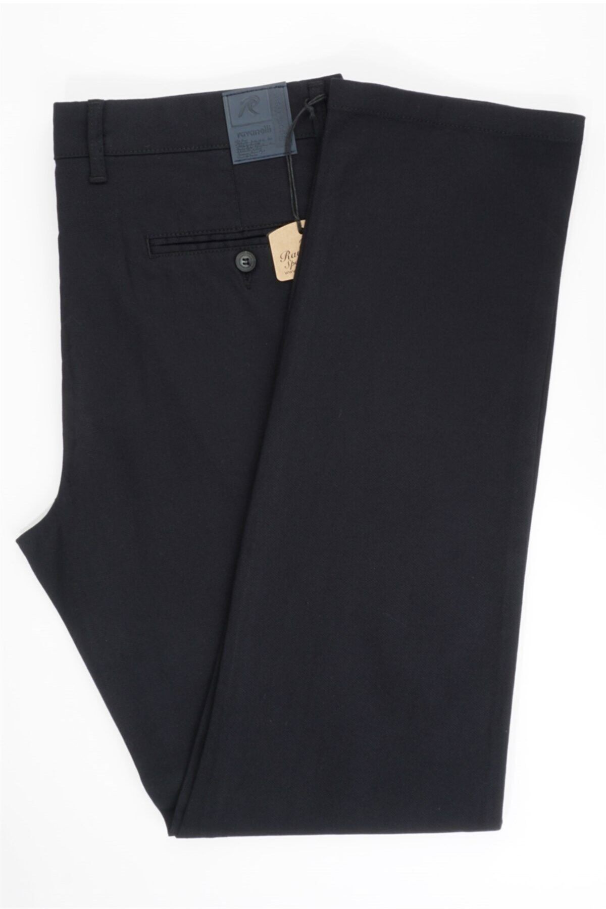 Erkek Lacivert Regular Fıt Gabardin Pantolon
