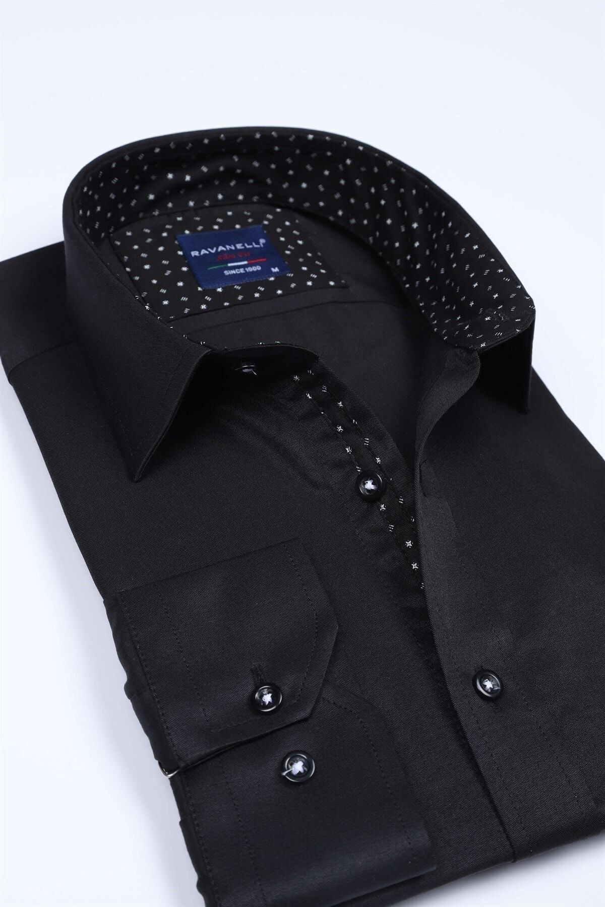 Siyah Slim Fit Gömlek