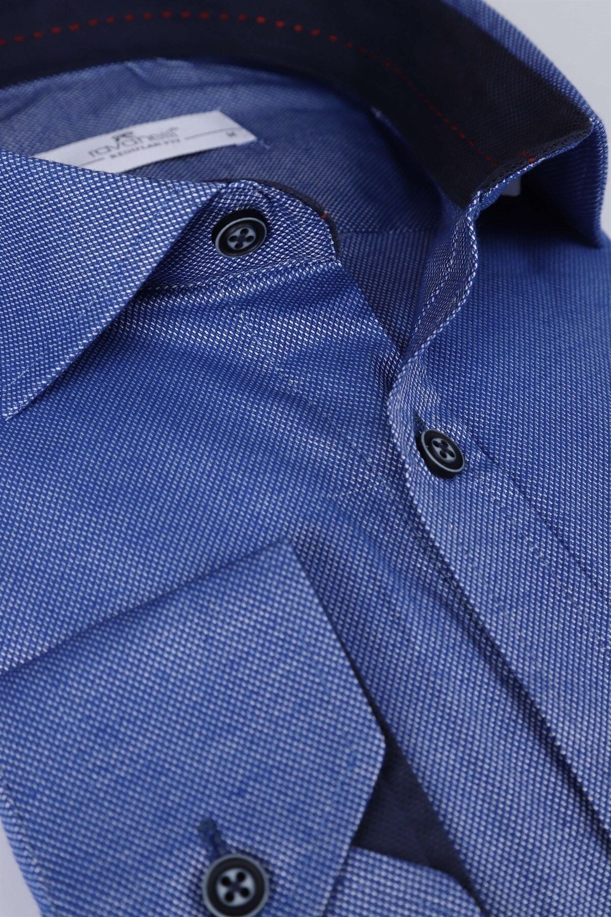 Mavi Oksford Slim Fit Gömlek