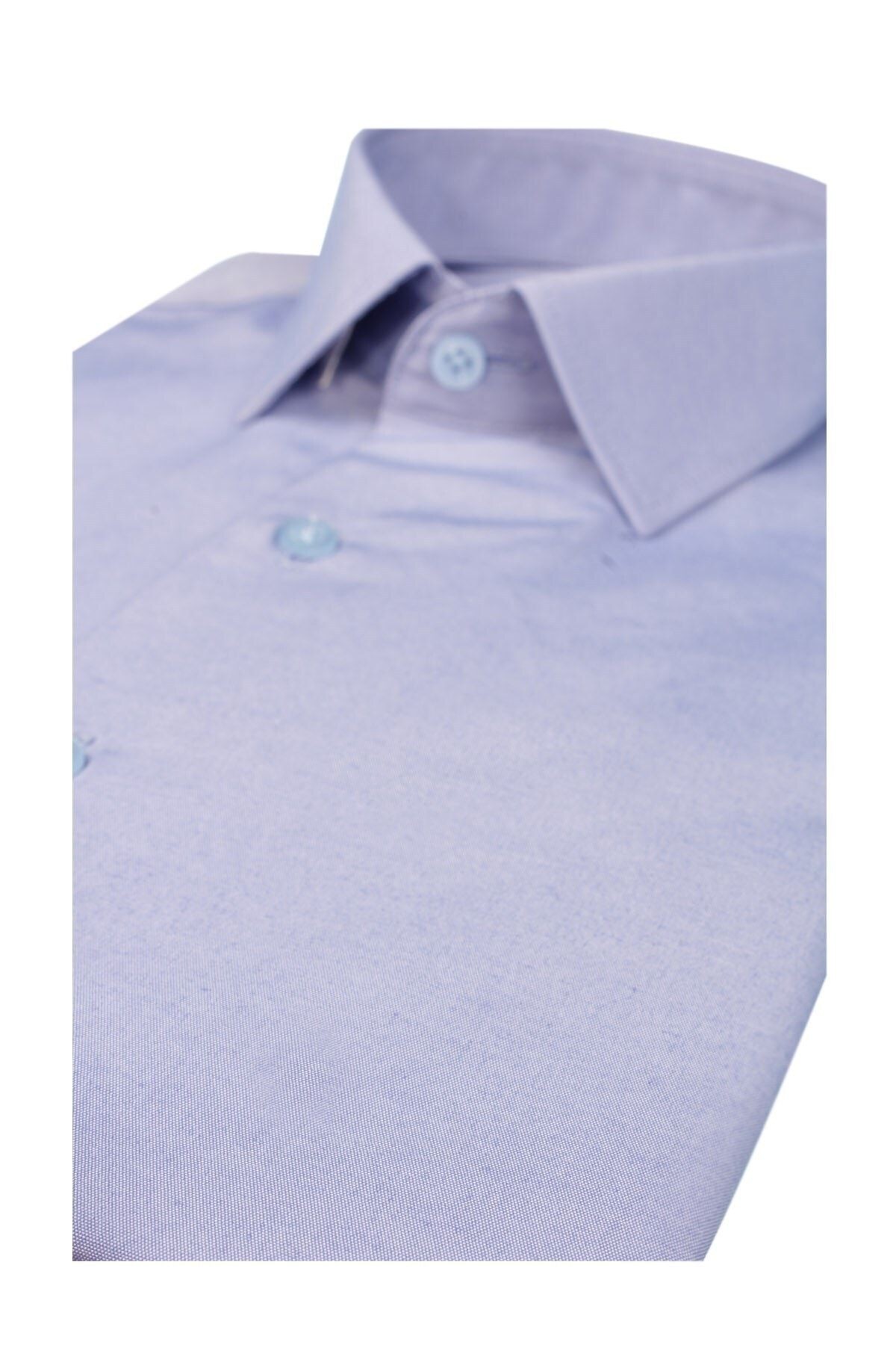 Slim Fit Armürlü Erkek Gömlek