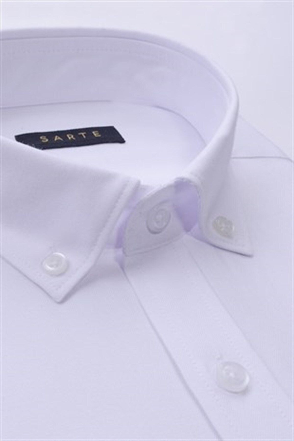 Beyaz Slim Fit Gömlek
