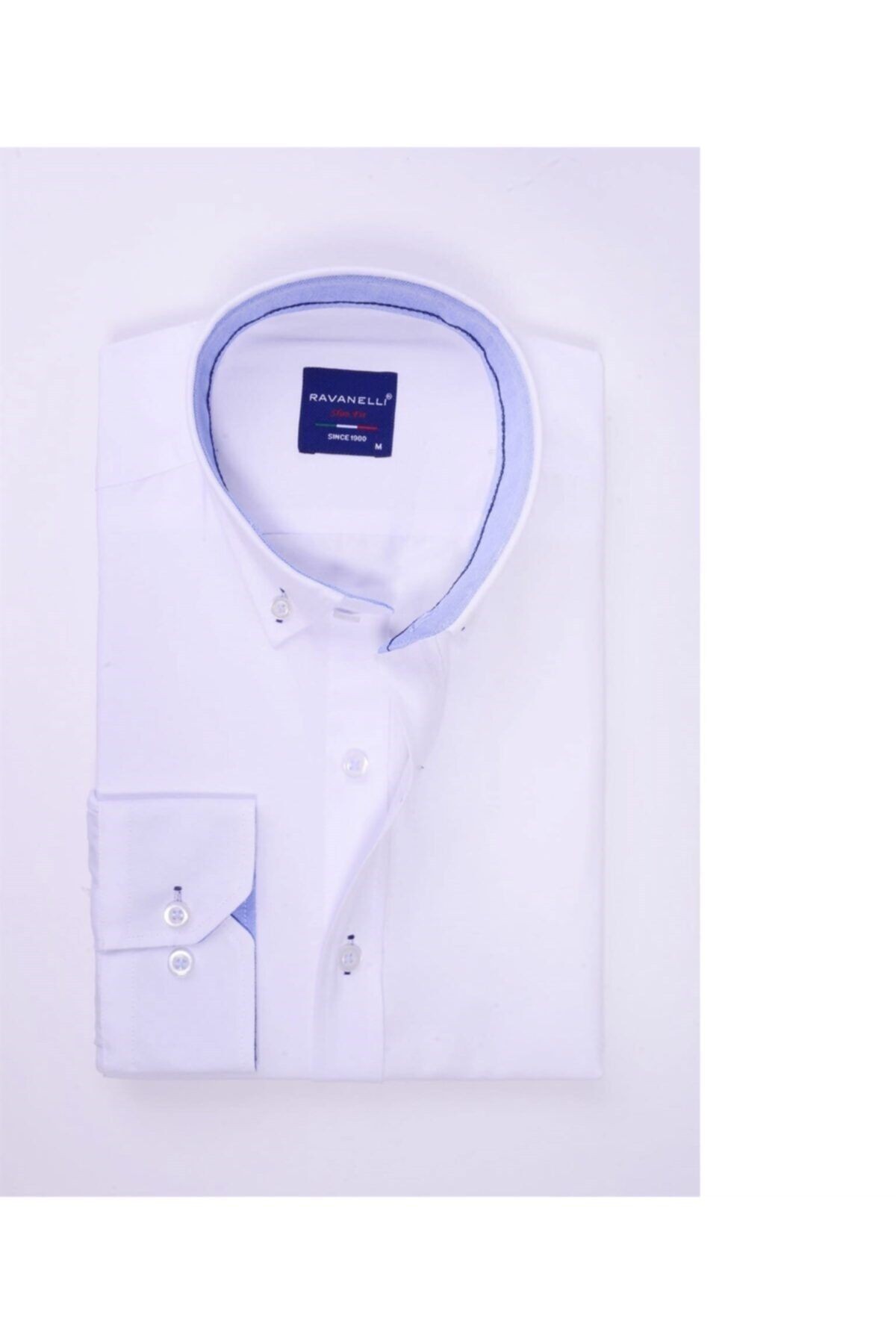 Beyaz Slim Fit Gömlek