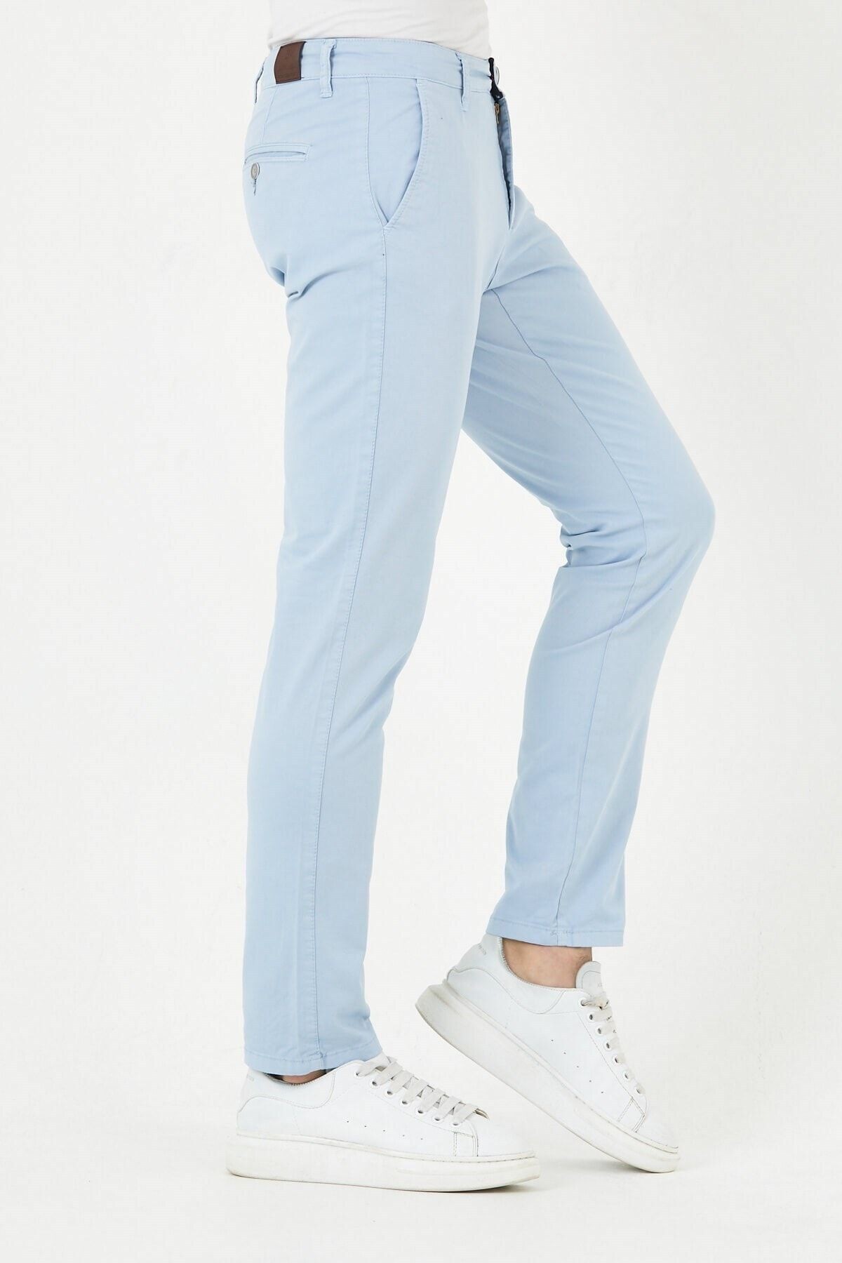 Mavi Gabardin Chıno Yan Cepli Keten Regular Fit Pantolon