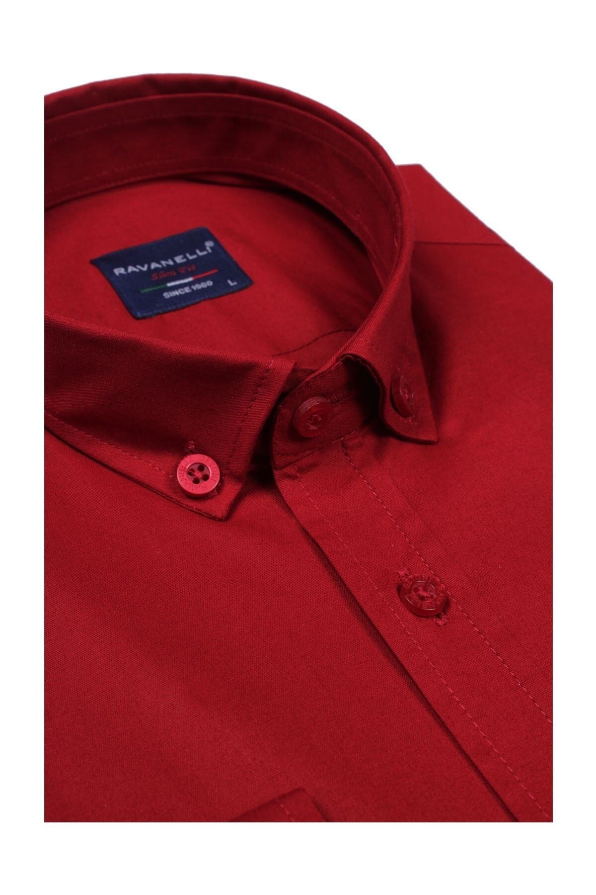 Slim Fit Likralı Erkek Gömlek