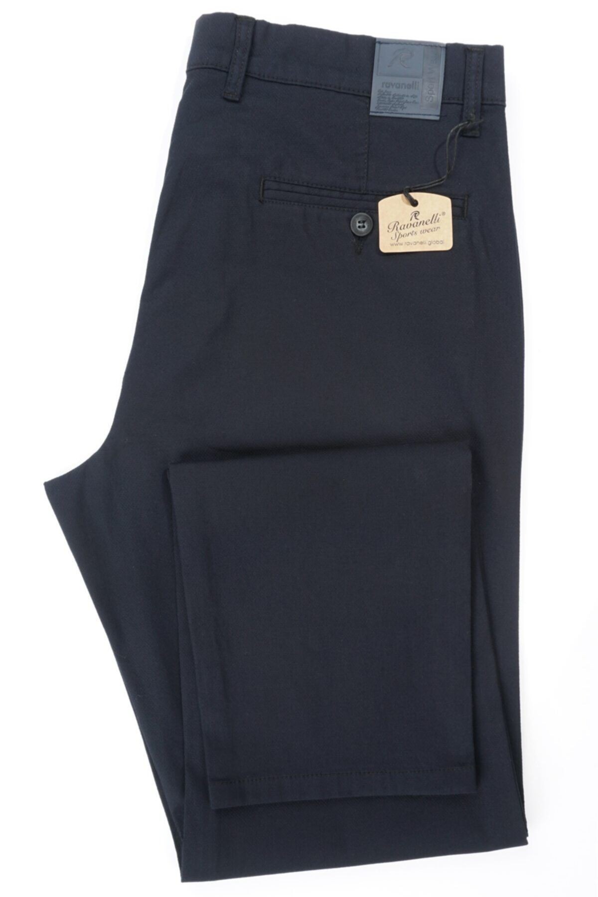 Erkek Siyah Regular Fıt Gabardin Pantolon