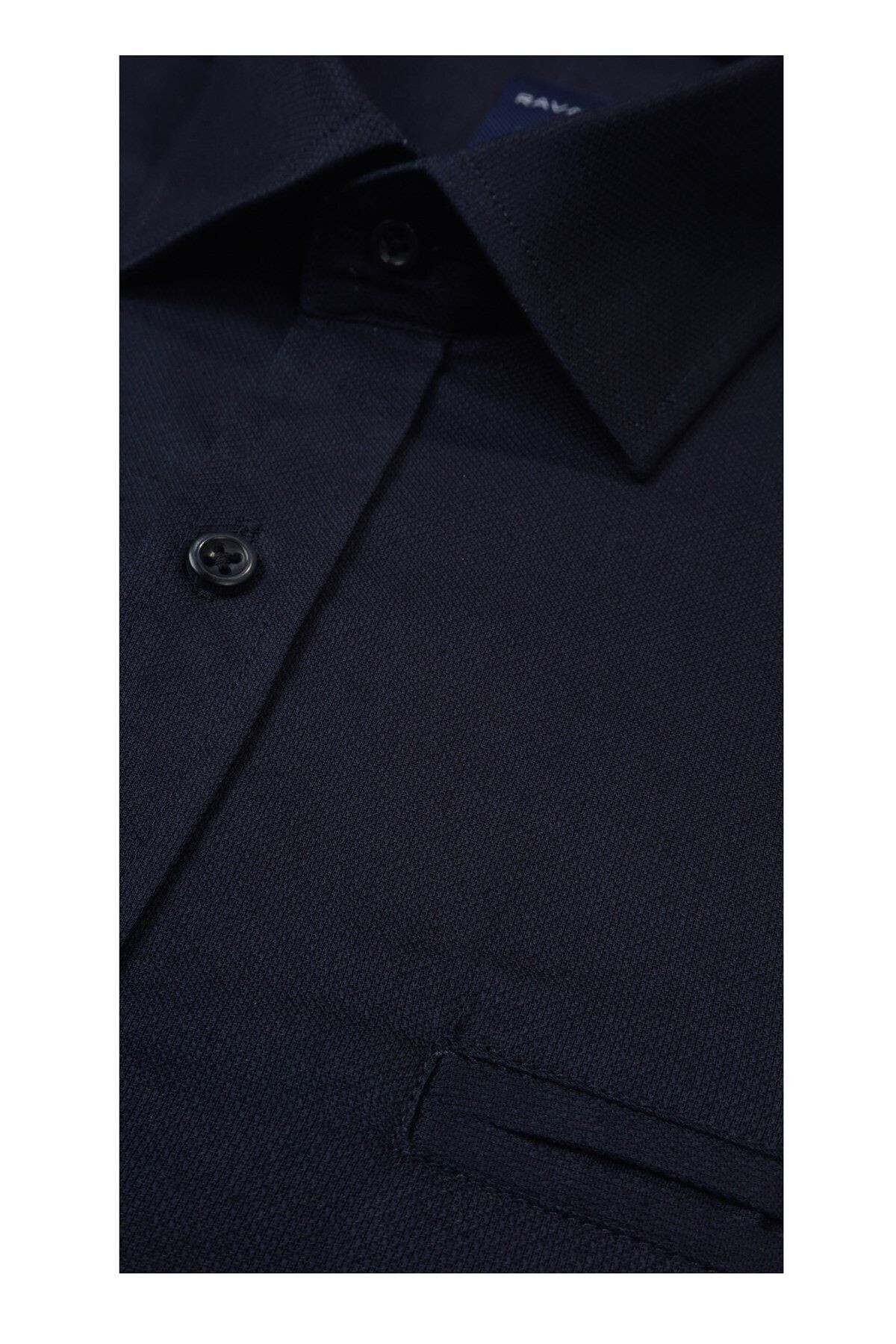 Slim Fit Oxford Likralı Erkek Gömlek
