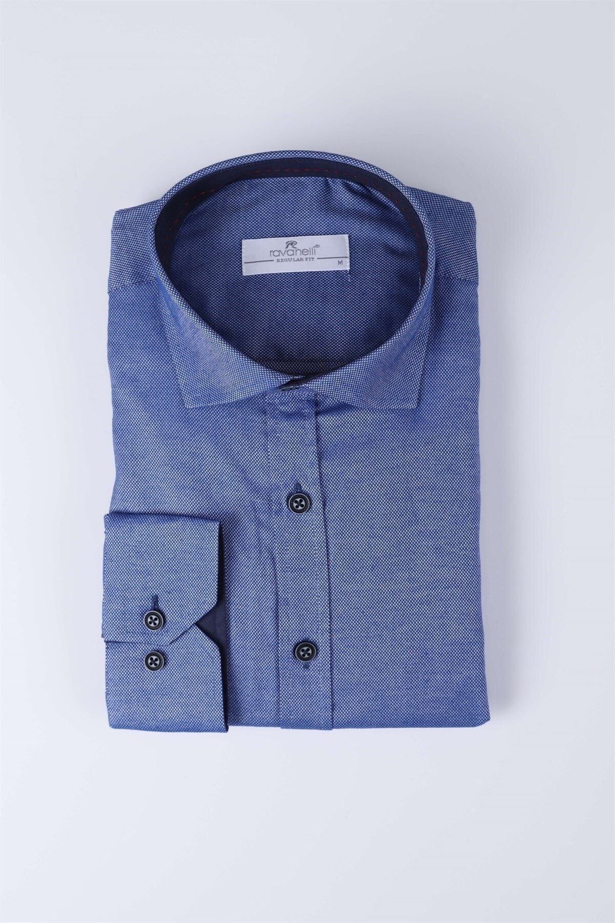 Mavi Oksford Slim Fit Gömlek