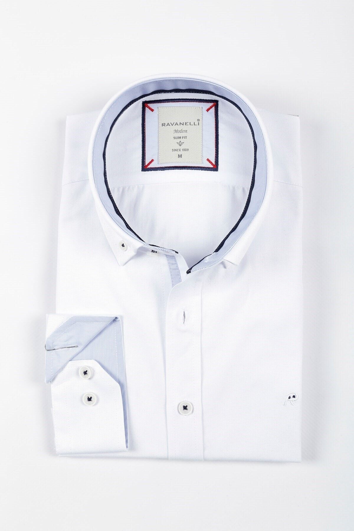Beyaz Slim Fit Gömlek