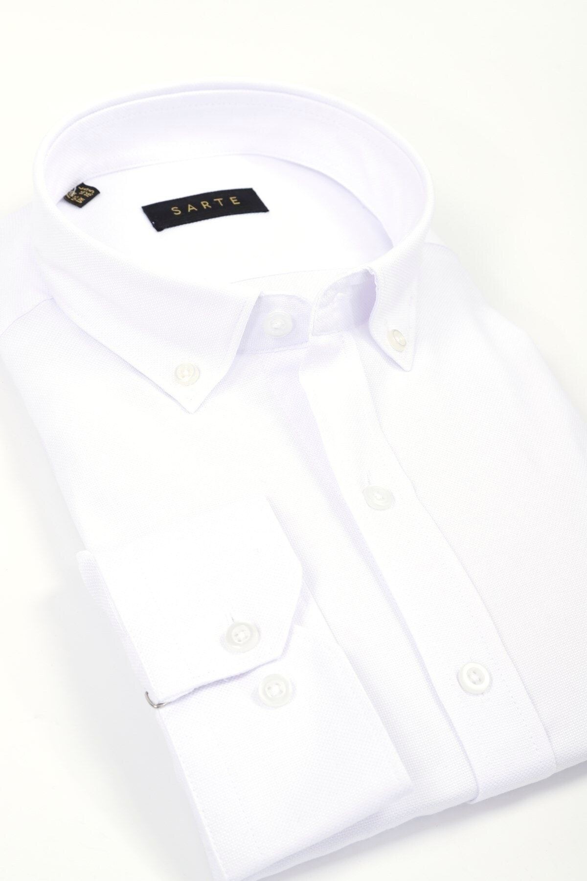 Beyaz Slim Fit Gömlek