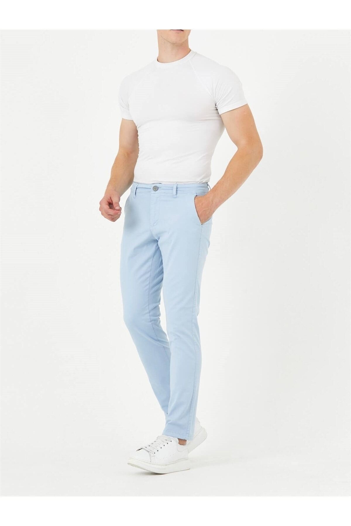 Mavi Gabardin Chıno Yan Cepli Keten Regular Fit Pantolon