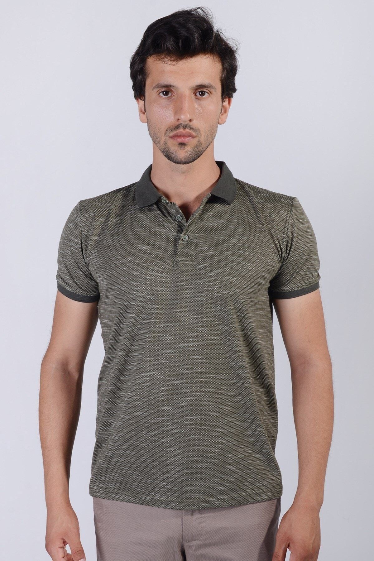 Erkek Yeşil Regular Fit T-Shirt