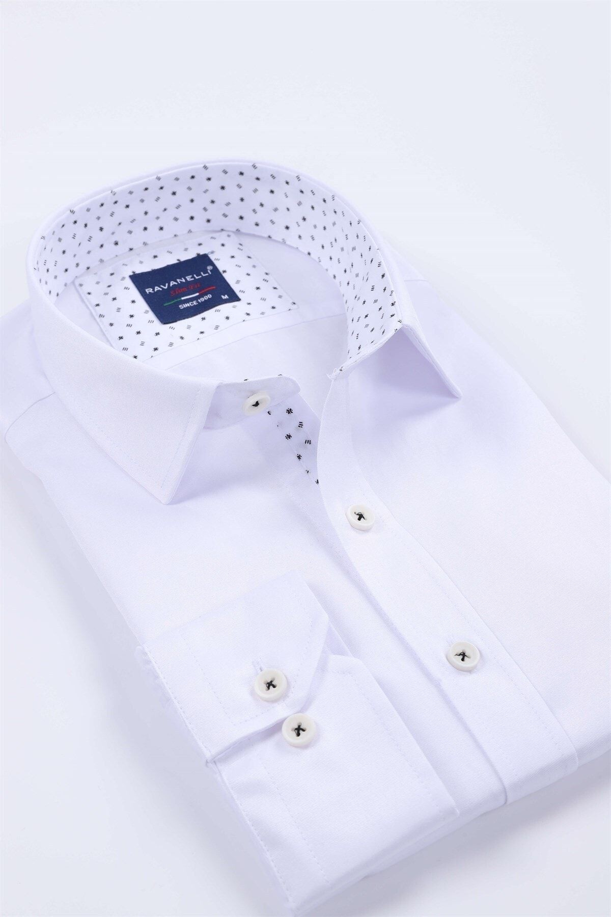 Beyaz Slim Fit Gömlek
