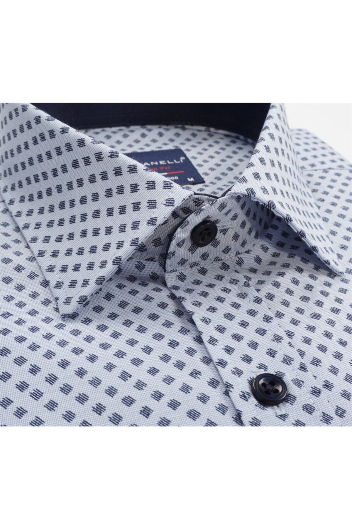 Erkek Slim Fit Baskılı Gömlek