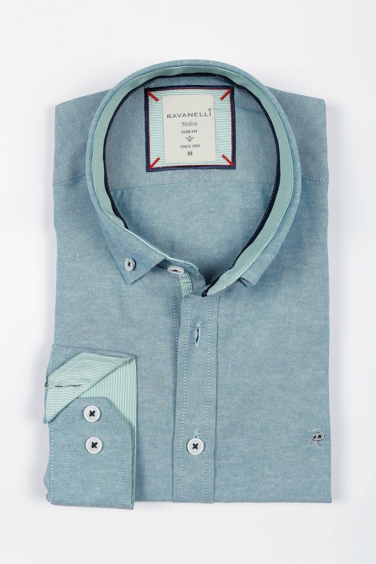 Açık Yeşil Slim Fit Gömlek