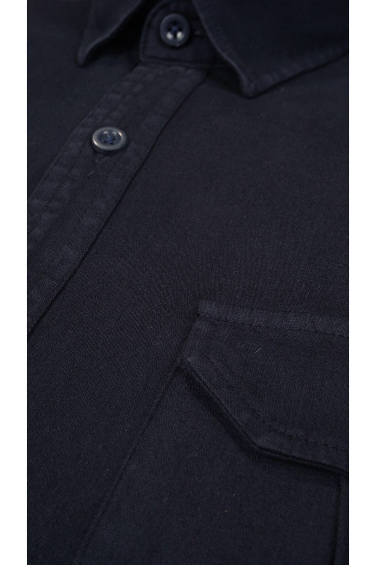 Extra Slim Fit Gabardin Çift Cep Erkek Gömlek