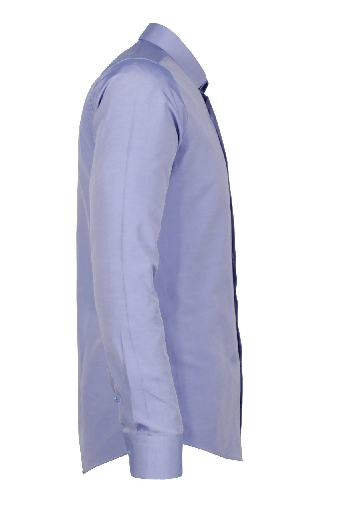 Slim Fit Armürlü Erkek Gömlek