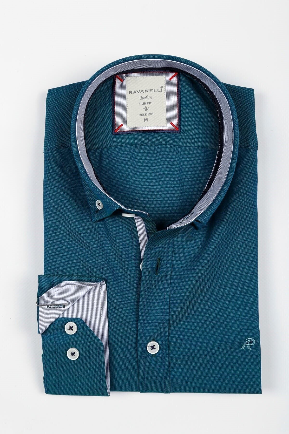 Haki Slim Fit Gömlek