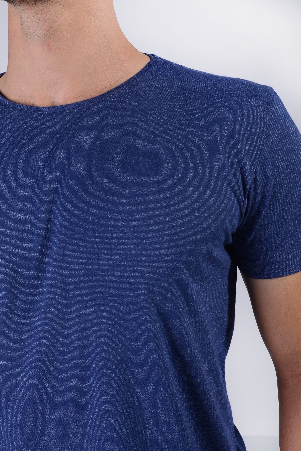 Erkek Mavi T-shirt