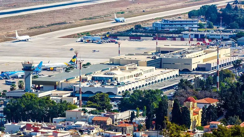 Hava Yolu İle Ulaşım - Rodos Uluslararası Havalimanı
