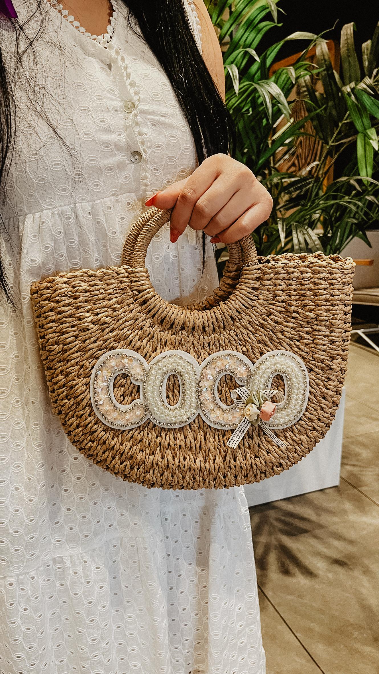 Coco İthal Hasır Model Kadın Çanta