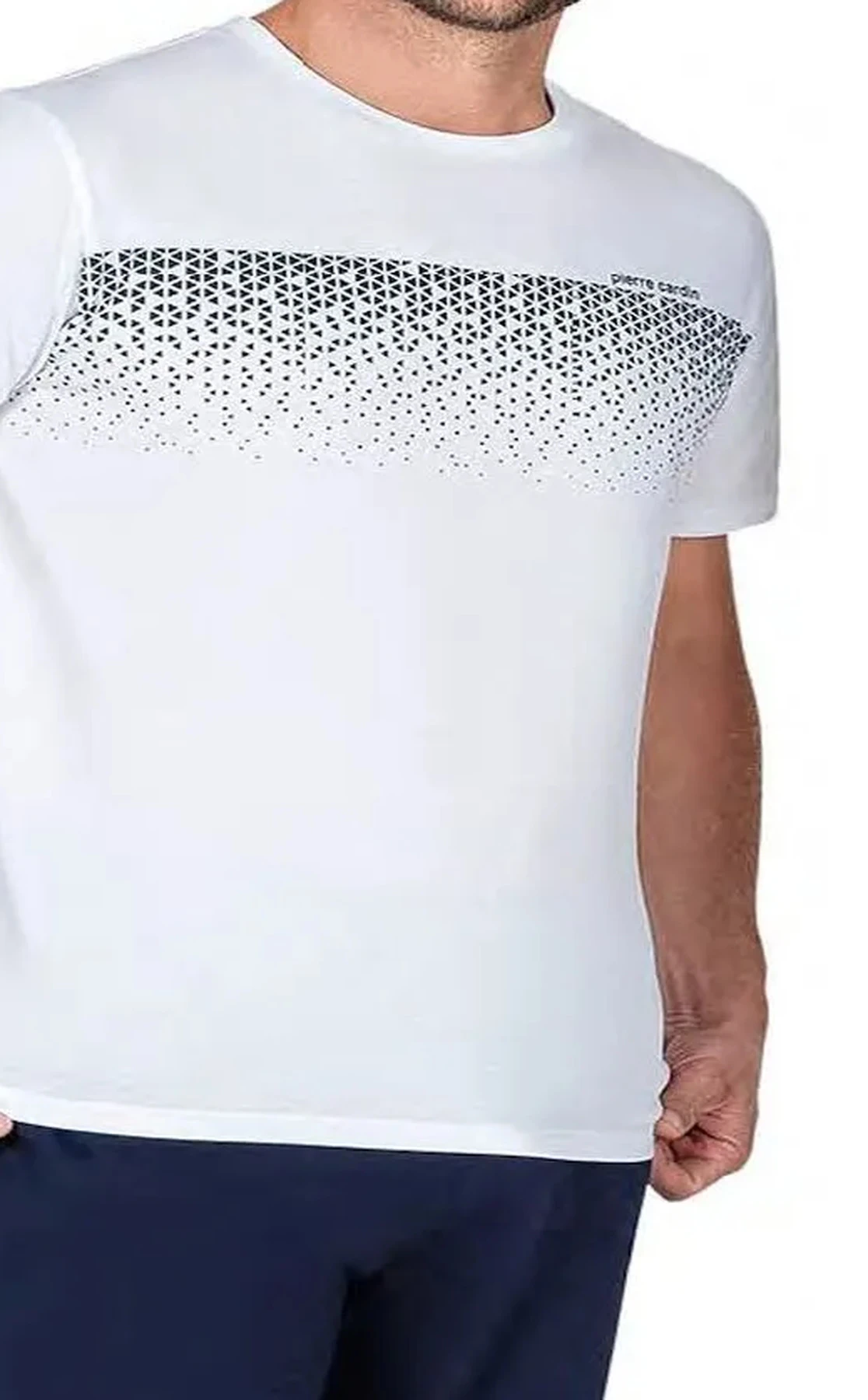 Pierre Cardin 6045 Erkek Kısa Kollu Penye Pijama Takım