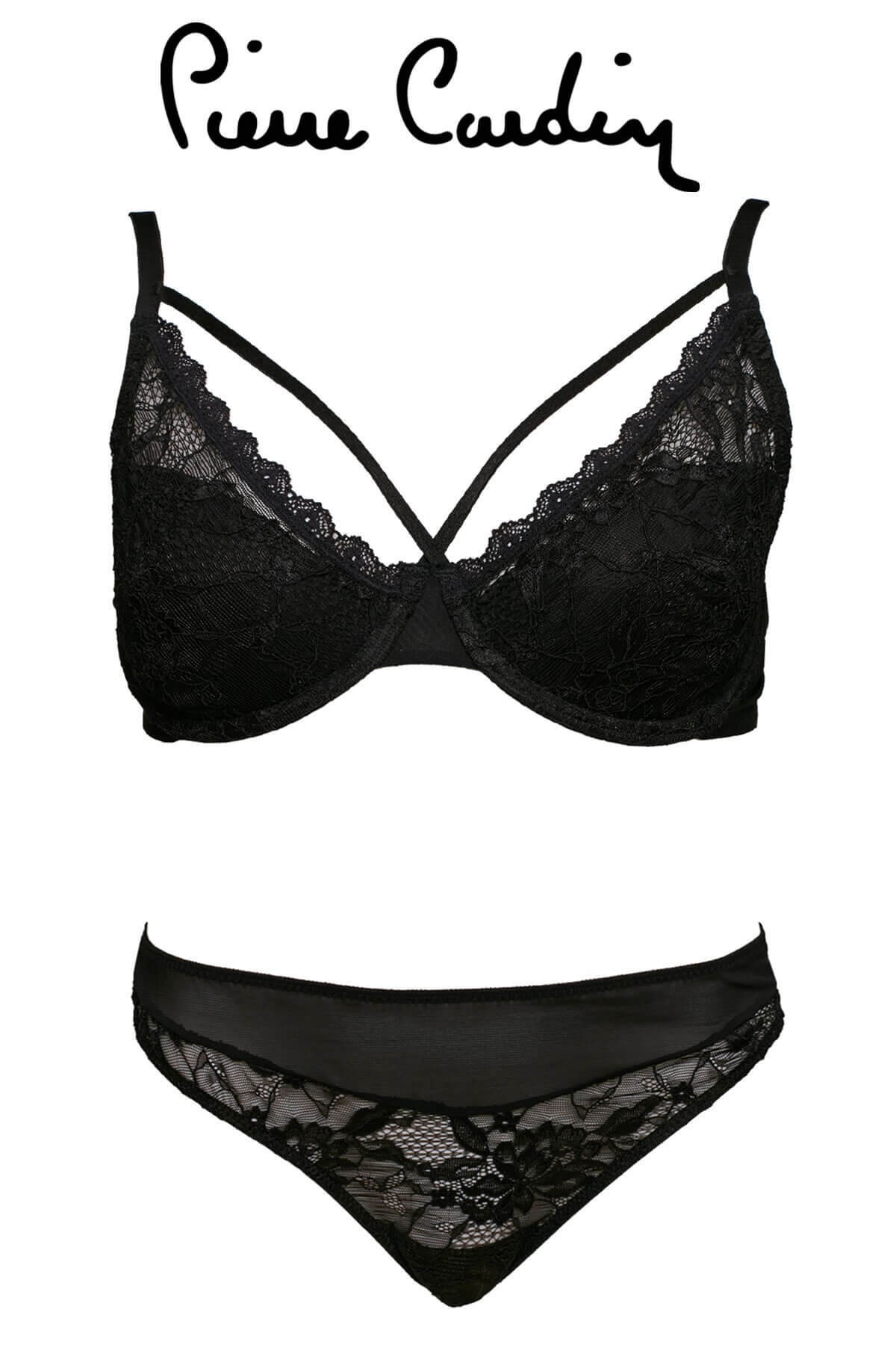 Pierre Cardin 4660 Balenli Desteksiz Bralet Sütyen Takımı