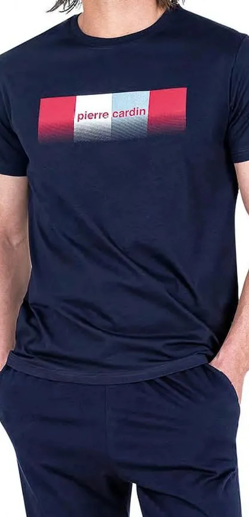 Pierre Cardin 6043 Erkek Kısa Kollu Penye Pijama Takım