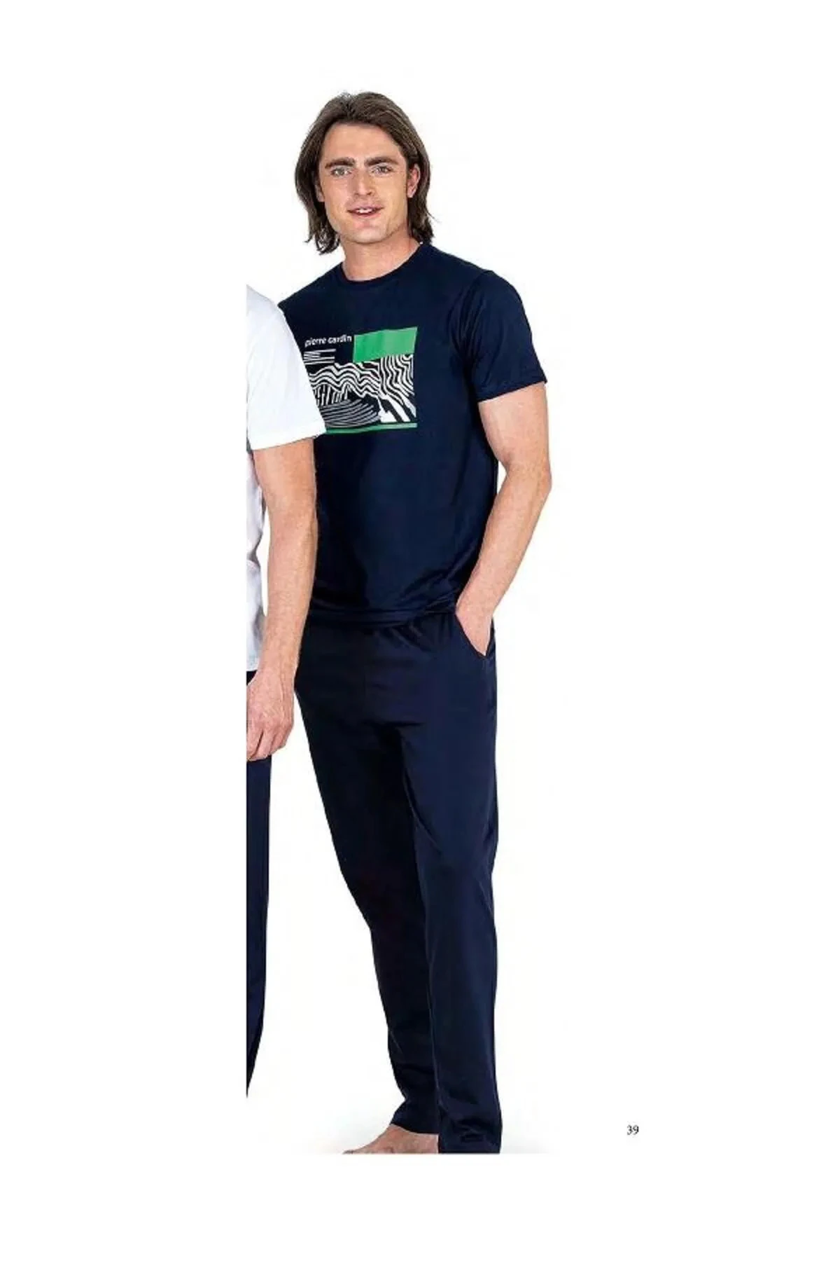 Pierre Cardin 6044 Erkek Kısa Kollu Pijama Takım