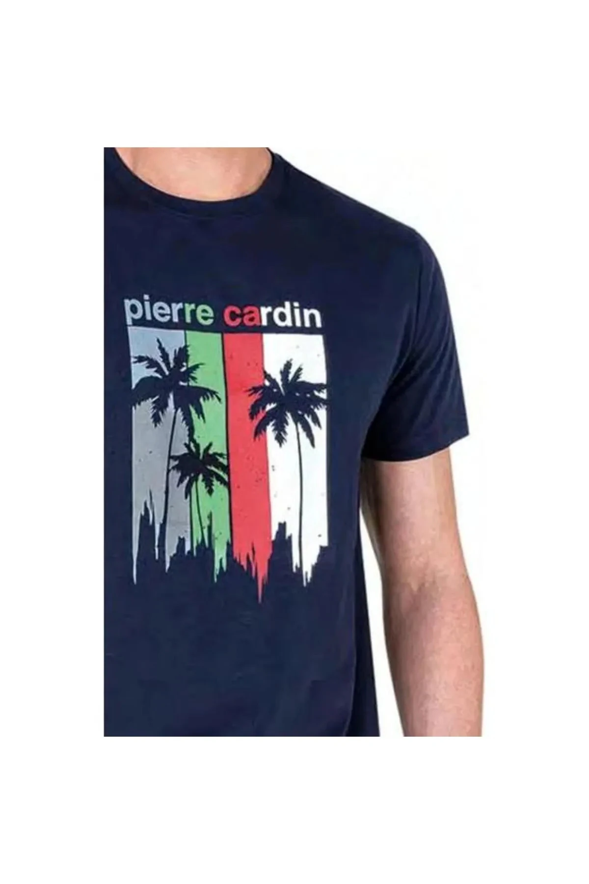 Pierre Cardin 6041 Erkek Kısa Kollu Penye Pijama Takım